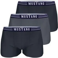 MUSTANG Retro Boxer TYLER SPORT Retro-Pants Herren Unterhose Boxershorts (Spar-Set, 3-St) enge Passform, perfekter Sitz, elastischer Bund, maximaler Komfort