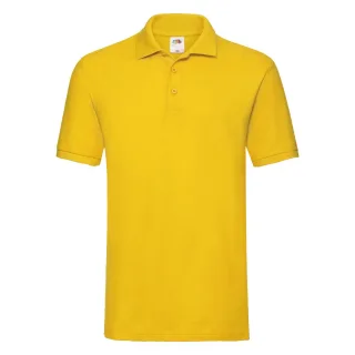 Fruit of the Loom - "Premium" Poloshirt für Herren/Damen Unisex (Sonnenblume)