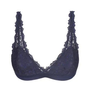 Marie Jo - SOFT STUDIO velvet blue unterlegtes Bralette velvet blue - Gr. - 65D