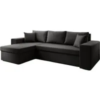 Luxusbetten24 Schlafsofa Designer Sofa Denver, mit Stauraum und Schlaffunktion