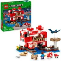 LEGO® Das Pilzkuh-Haus (21270), LEGO Minecraft Konstruktionsspielsteine, (500 St), Made in Europe