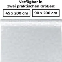shelfmade Fensterfolie Fensterfolie Sichtschutzfolie Folie große Quadrate, statisch haftend