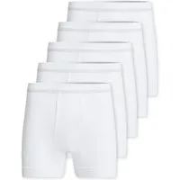 conta Retro Boxer 5er Pack Feinripp (Spar-Set, 5-St) Long Short / Pant - Baumwolle - mit Eingriff - Formstabil