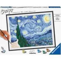 Ravensburger Malen nach Zahlen CreArt, ART Collection, Starry Night (Van Gogh), Made in Europe