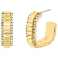 MICHAEL KORS Paar Creolen Schmuck Geschenk Metall PREMIUM, mit Zirkonia (synth)