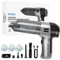 KNKA PRO Akku-Handstaubsauger 3 IN 1 Kabelloser Handstaubsauger, 9000PA, 120,00 W, beutellos, Autostaubsauger mit Bürstenlosem Motor und Filter, für Auto,Zuhause