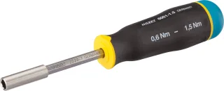 HAZET Drehmoment-Schraubendreher Sechskant 6,3 (1/4 Zoll) 3-teilig - 6001-1.5/3