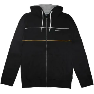 Ben Sherman Logo Herren Black Track Jacke