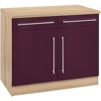 KOCHSTATION Unterschrank KS-Samos 100 cm breit