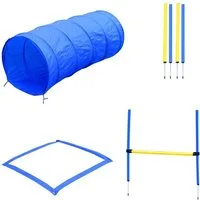 PawHut Agility-Hürde Hund Agility Set inkl. Tragetasche, PE, Polyester
