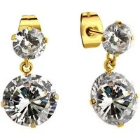 Firetti Paar Ohrstecker Schmuck Geschenk Ohrschmuck glitzernd, mit Zirkonia (synth)