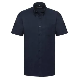 Russell Collection - "Classic" Hemd für Herren kurzärmlig ()