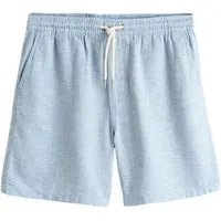 Next Shorts Shorts mit Elastikbund aus Leinengemisch (1-tlg)