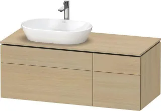 Duravit L-Cube Konsolenwaschtischunterbau wandhängend Mediterrane Eiche Matt 1220x550x482 mm - LC487 LC4876071710000