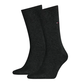 Tommy Hilfiger Socken "TH MEN SOCK CLASSIC 2P" 2 Paar, Mit eingestricktem Flag-Logo