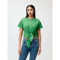 LeGer T-Shirt Tessy, LeGer by Lena Gercke mit Knoten-Detail, cropped