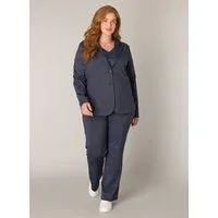 Base Level Curvy Jackenblazer Leah mit Reverskragen und Stretch
