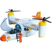 SIMBA Greifspielzeug Sam Fire Swift Rettungsflugzeug