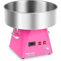Royal Catering Zuckerwattemaschine 52 cm Zuckerwattegerät Zuckerwatte Maker Edelstahl Profi Gastro rosa
