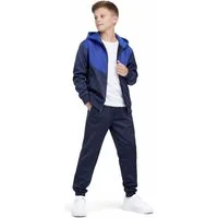Hessis Trainingsanzug Jogginganzug Freizeitanzug Set für Jungen und Mädchen JF516 (Set, 2-tlg., Jacke mit Jogginghose), bestehend aus Jacke und Jogginghose