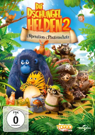 Die Dschungelhelden 2 - Operation: Piratenschatz [DVD] [2015]