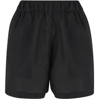URBAN CLASSICS Shorts Urban Classics Damen Ladies Linen Mixed Boxer Shorts (1-tlg)