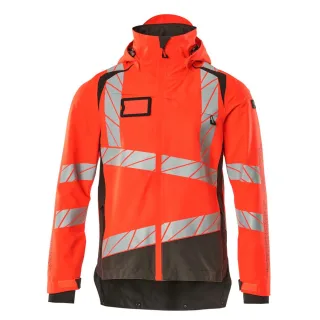 MASCOT Herren Hard Shell Jacke ACCELERATE SAFE Hi-vis Rot / Dunkelanthrazit M - 19301-231-22218-M