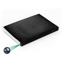 SpionProfi Überwachungskamera 32GB Mini Kamera FULL HD Notizbuch Video Ton Aufnahme Überwachung Cam (Innenbereich, 1-tlg., Versteckte Kamera Mini Spycam Video Ton Aufnahme Haus Büro Geschäft)
