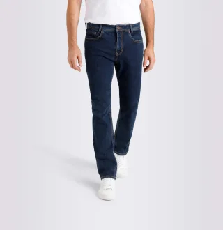 MAC - MAC JEANS - Arne, Recycled Denim blau - Gr. - 34