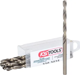 KS Tools HSS-G Co 5 Spiralbohrer - 330.3035