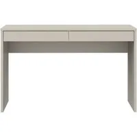 PREISBRECHER Schreibtisch MILLES, in Sandfarbig - 124,8x77,3x53,1cm (BxHxT)