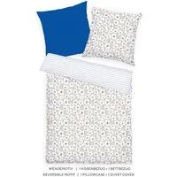 TOM TAILOR HOME Bettwäsche FRESH FLOWERS 135x200cm, 155x220cm oder 200x220cm, Renforcé, 2 teilig, new bedroom, mit farbigem Markenreißverschluss