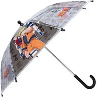 Naruto Stockregenschirm Stockschirm schwarz & transparent Naruto Kinder Regenschirm