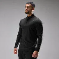 MP Herren Training Ultra Jersey 1/4-Zip – Schwarz - XXL