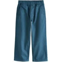 Next Weite Jeans Schlupf-Jeans aus Twill, weite Passform (1-tlg)