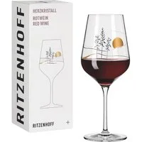 Ritzenhoff Rotweinglas Herzkristall