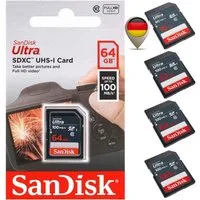 Sandisk Ultra SD UHS-I Speicherkarte (64 GB)