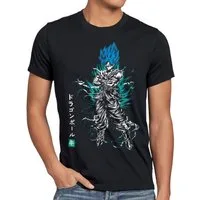 style3 Print-Shirt Herren T-Shirt Songoku Venegance roshi ball z dragon vegeta anime goku japan gt