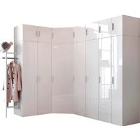 Wimex Drehtürenschrank Malta mit Hochglanz-Front