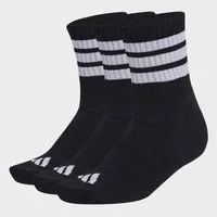 adidas Performance Funktionssocken 3-STREIFEN SPORTSWEAR DÄMPFENDE HALBHOHE, 3 PAAR (3-Paar)