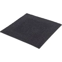Kleine Wolke Badematte Cotone, Badvorleger, Badezimmer Teppich, Höhe 17 mm, beidseitig nutzbar, fußbodenheizungsgeeignet, Baumwolle, quadratisch, WC-Vorleger ohne Ausschnitt, Badteppich, Uni Farben, reine Baumwolle, waschbar