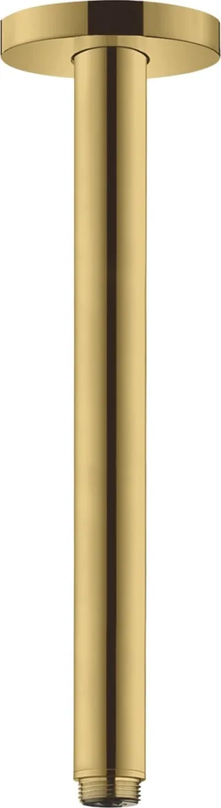 Hansgrohe Deckenanschluss S DN15 300mm Polished Gold-Optik , 27389990 27389990