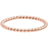 Wildcat Fingerring Twisted Ring - Roségold, 18,0 mm, Chirurgenstahl 316L - wasserfest, langlebig, hautverträglich