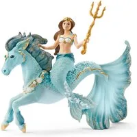 Schleich® Spielfigur BAYALA®, Meerjungfrau-Eyela auf Unterwasserpferd (70594)