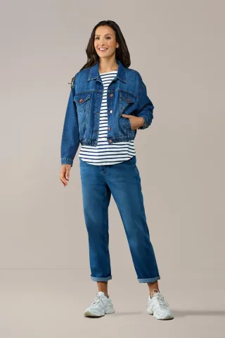 Caroline Tensen Helsinki Jeansjacke Denim Blau