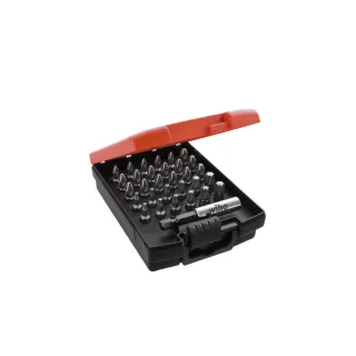 Wiha Bit Set Standard 25 mm Pozidriv, TORX 31-teilges Set 1/4 zoll C6,3 in Box - 36310