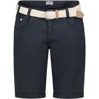 SUBLEVEL Shorts Damen Bermudas kurze Hose Baumwolle Jeans Sommer Chino Stoff