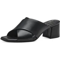 MARCO TOZZI Pantolette, Blockabsatz, Sommerschuh, Schlappen mit gekreuzter Bandage