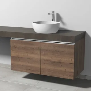 Sanipa Waschtischunterbau mit Türen 2morrow (L2365) 510x1000x520 Eiche-Tabak, L236550 L236550