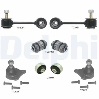 Delphi Querlenkersatz Seat Leon Toledo Skoda Octavia VW Bora Golf New